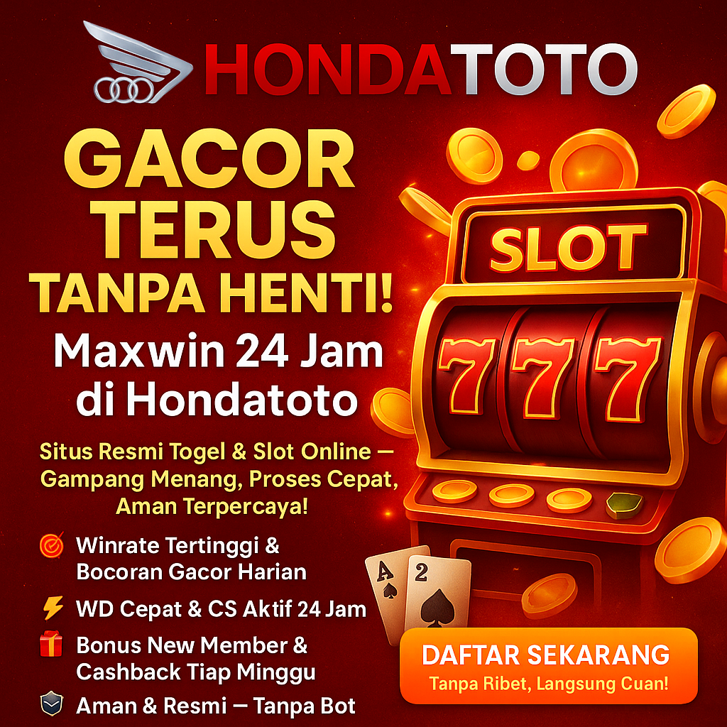 Hondatoto | Situs Togel & Slot Online Resmi Gacor Maxwin 24 Jam