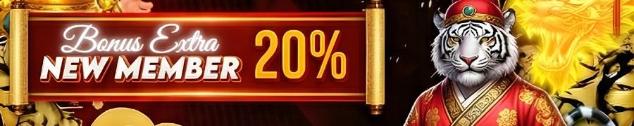 BONUS NEW MEMBER 20%