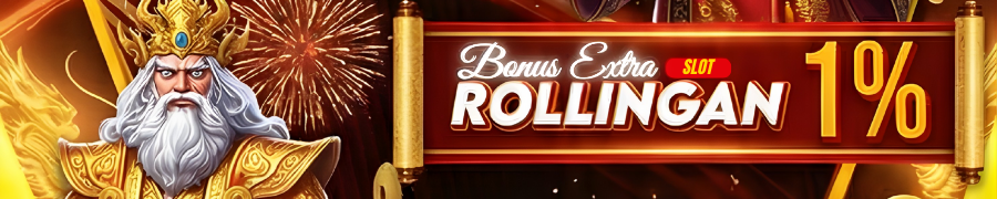 BONUS ROLLINGAN UP TO 1% (SLOT ONLINE)