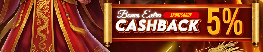 BONUS CASHBACK 5% (SPORTSBOOK