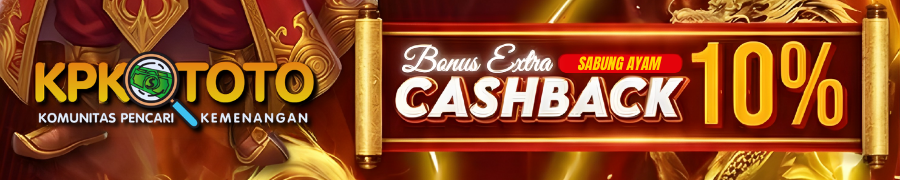 BONUS CASHBACK 10% SABUNG AYAM