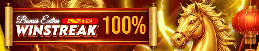 EVENT WINSTREAK 100% SABUNG AYAM