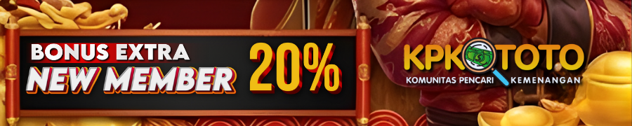 BONUS NEW MEMBER 20%