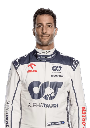 Daniel Ricciardo Formula 1 Portrait