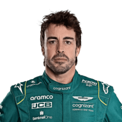 Alonso Formula 1 Portrait