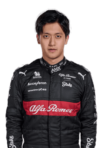 Guanyu Zhou Formula 1 Portrait