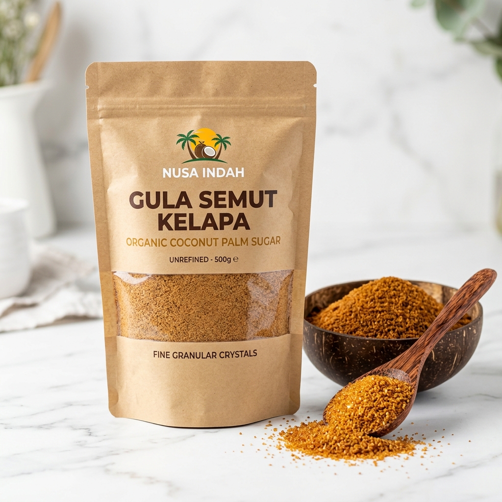 Gula Kelapa Kristal Alami (Pengawet Nira TANGKIS)