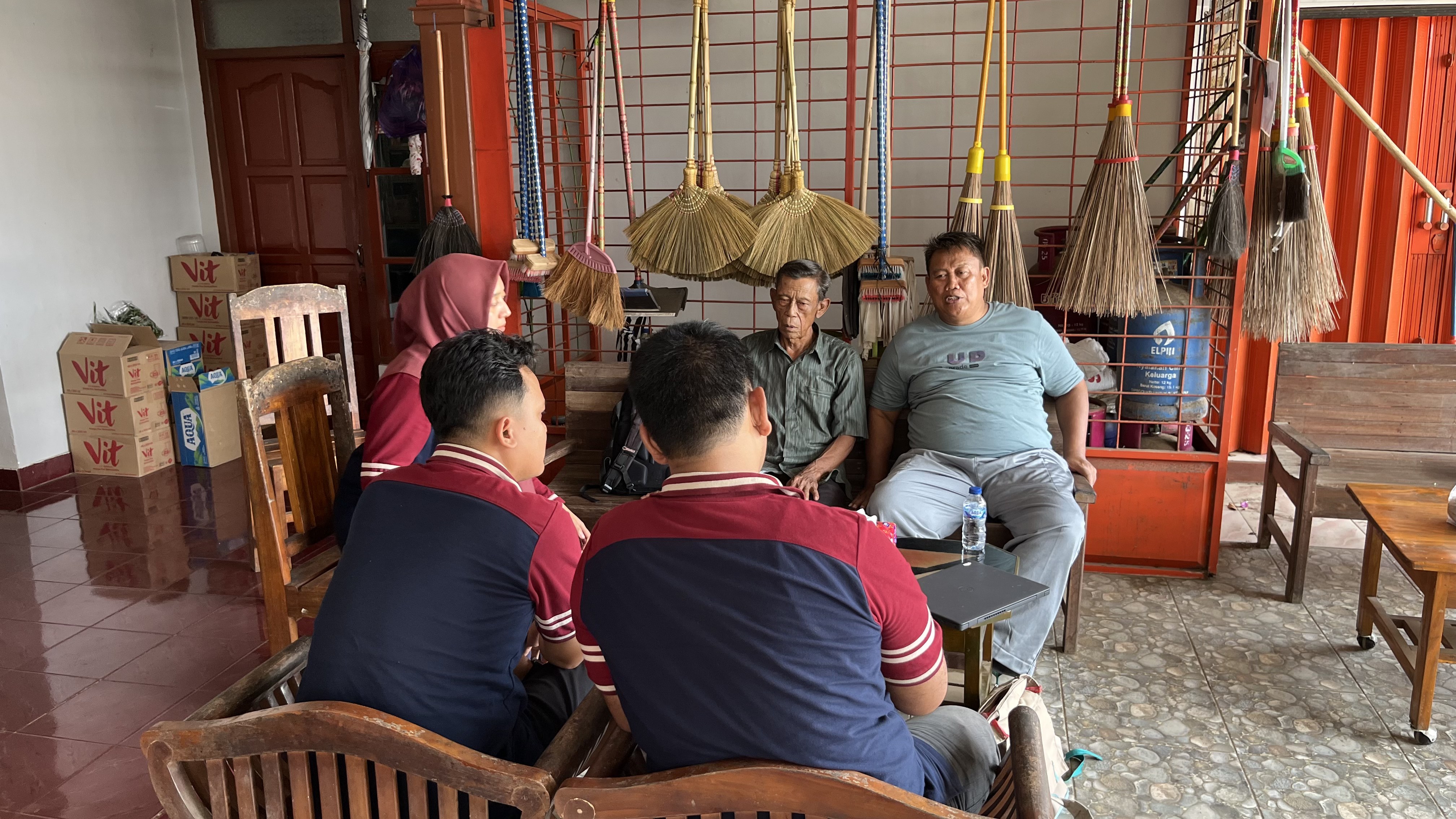 Diskusi Lapangan Bersama Bpk. Sastro Miharjo