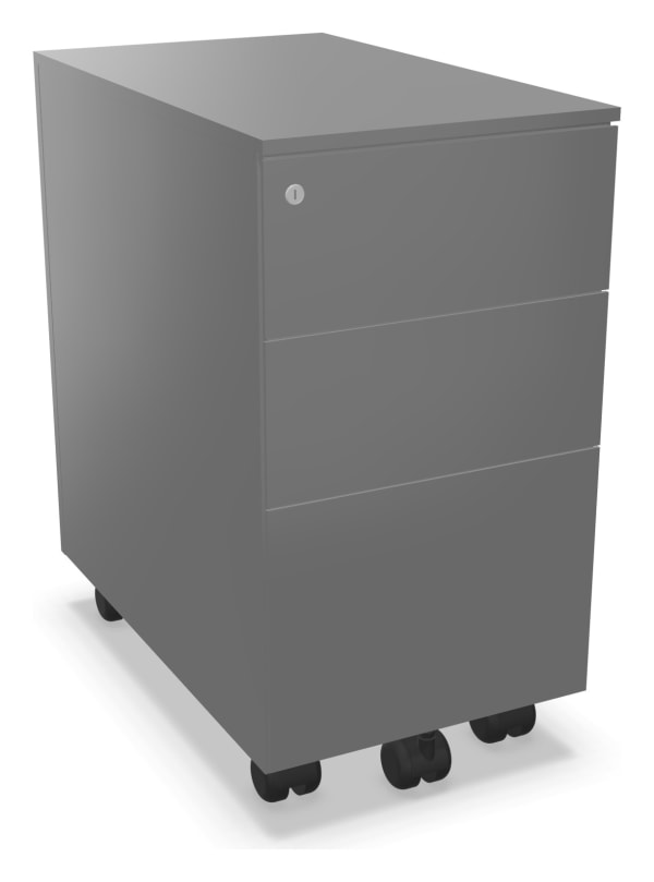 Caisson mobile slim métal - Paisible