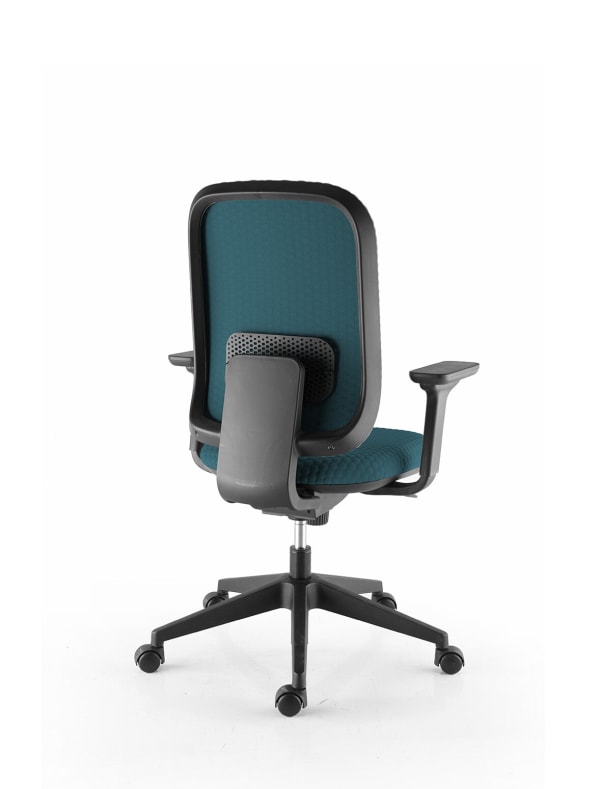 Fauteuil haut dossier tissu Spazio, accotoirs 1D - Alaia by Sokoa