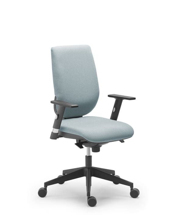 Fauteuil haut dossier, accotoirs 1D - Tertio