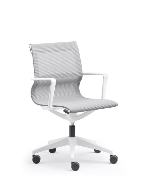 Fauteuil résille bas dossier, mécanisme basculant - Luma
