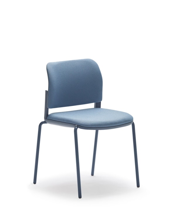 Chaise 4 pieds, assise et dos PP - Adio