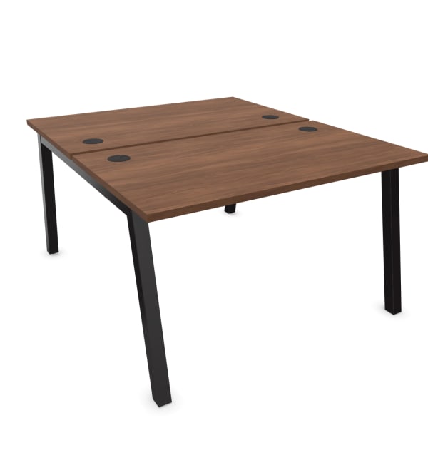 Bureau multiposte à plateaux coulissants - Partage