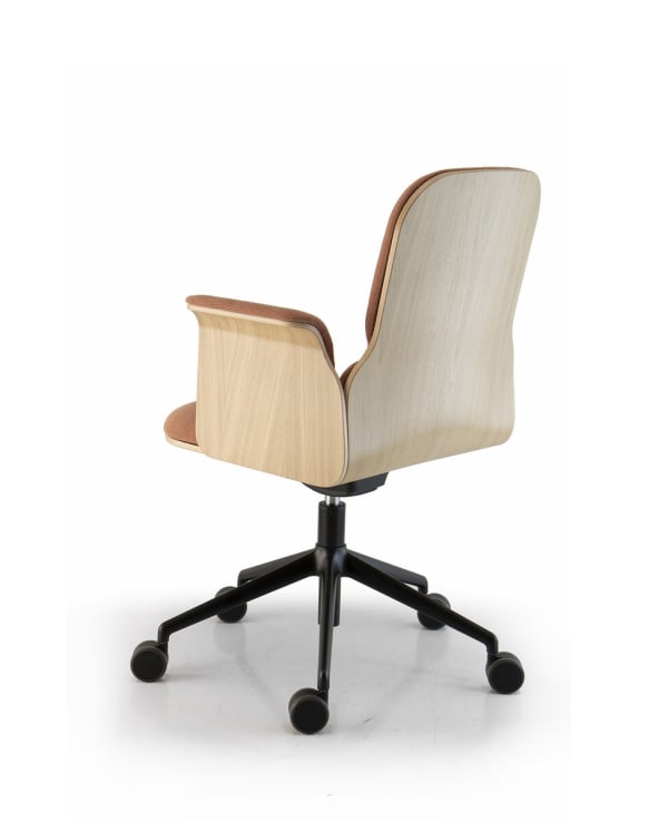 Chaise coque bois, mécanisme basculant - Bero