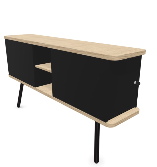 Rangement suspendu 2 portes battantes - Alto