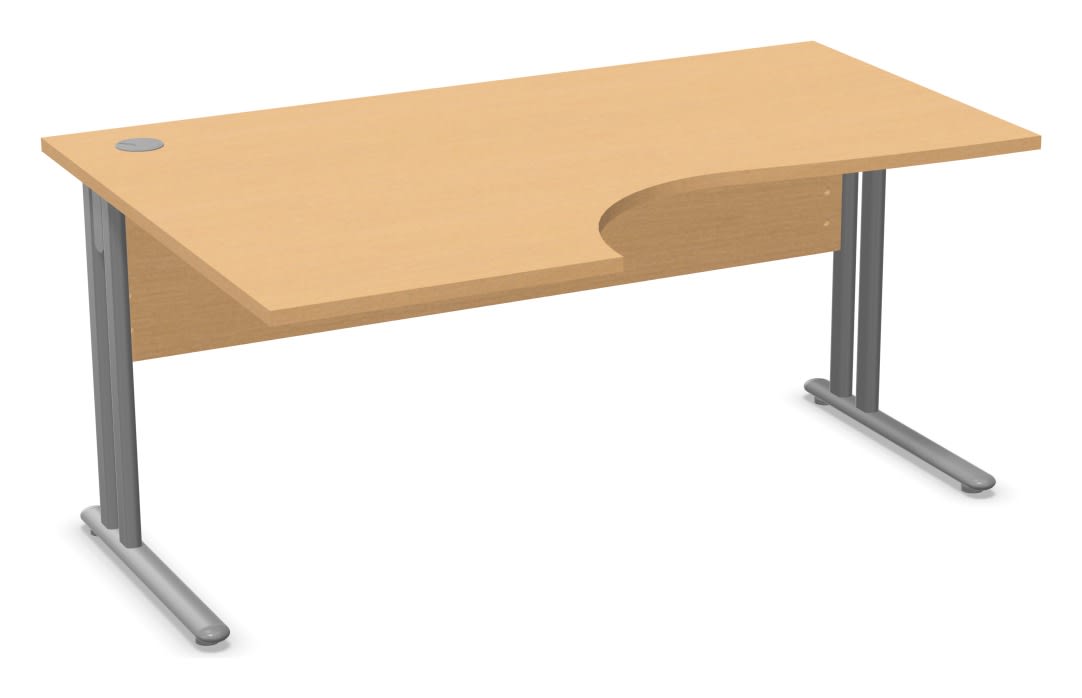 Bureau plan compact voile de fond - Essentiel