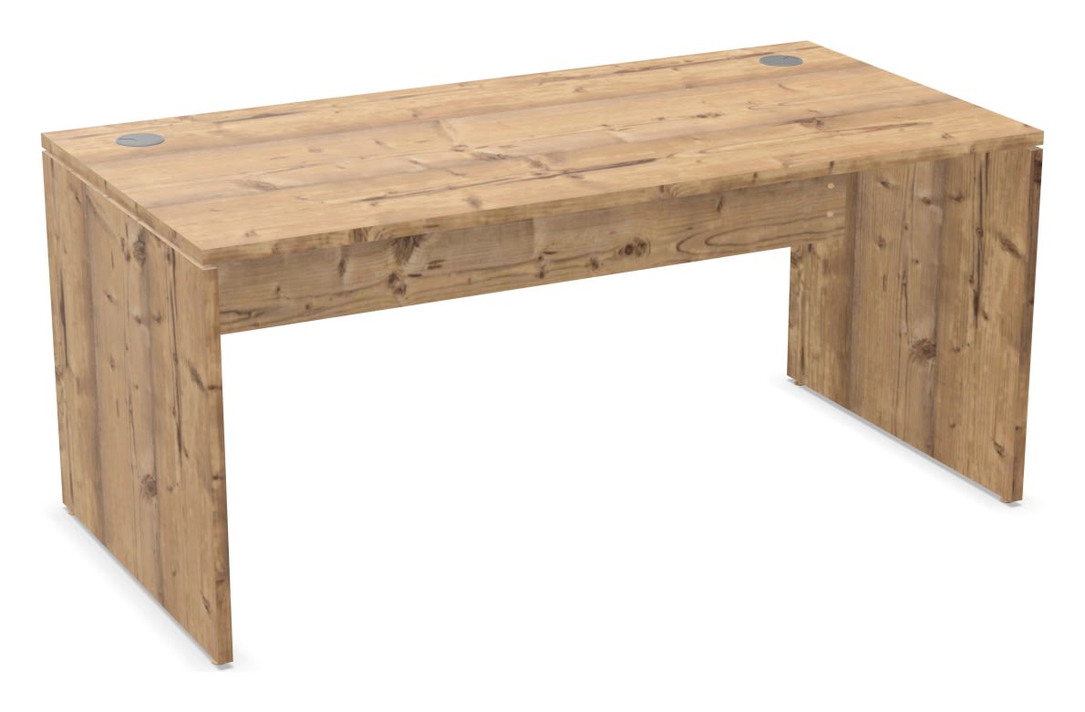 Bureau plan droit - Retro