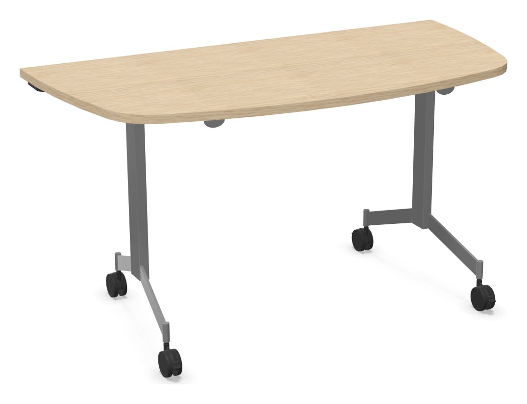 Table demi-lune à plateau abattant - Eureka