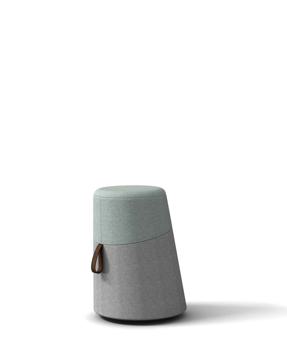 Pouf avec assise tapissée - Kulbu