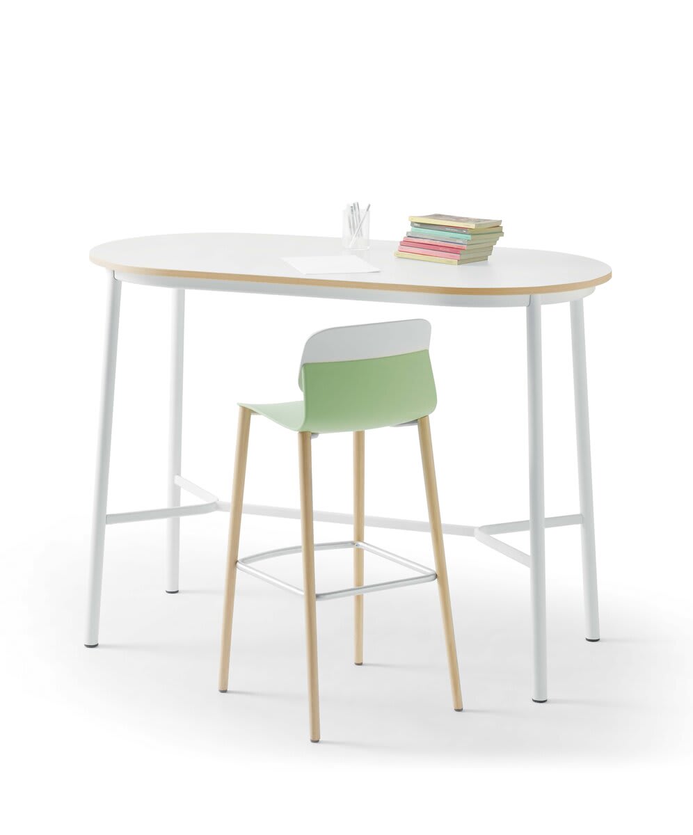 Table mange-debout ovale H 110 cm - Klik