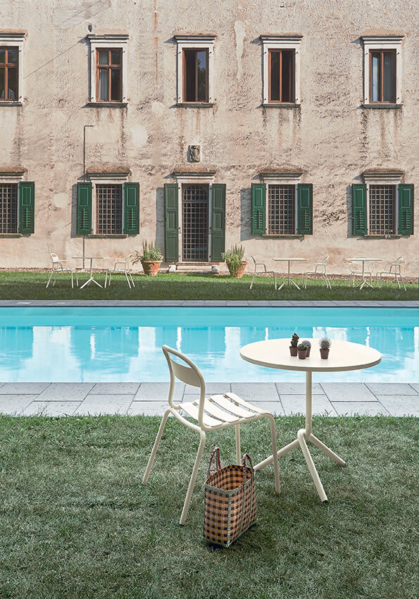 Chaise 4 pieds, lot de 4 - Kanpoa by Colos