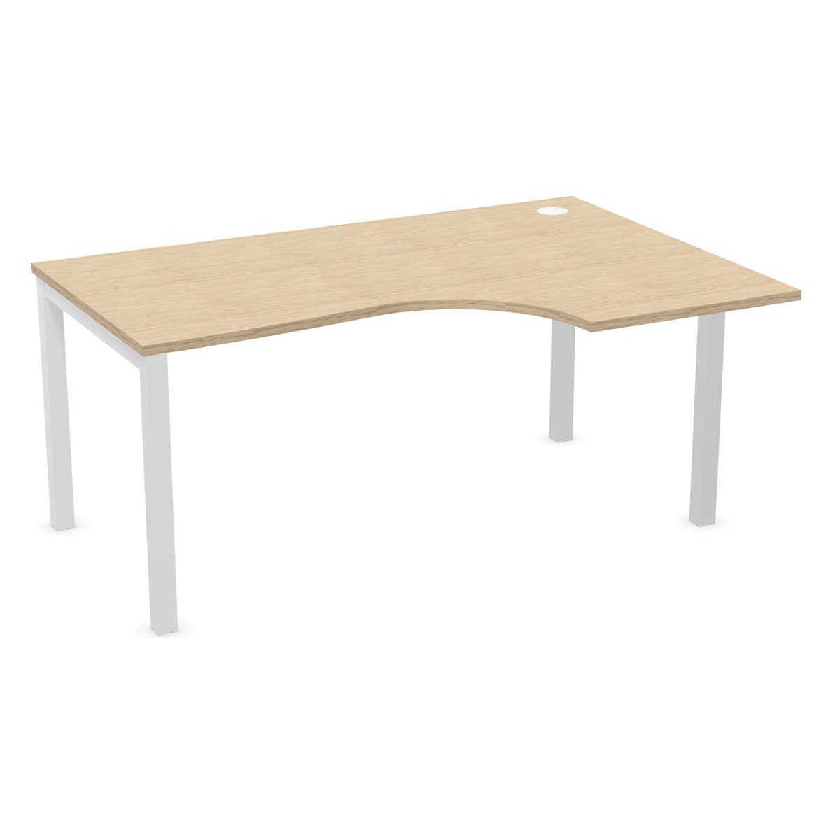 Bureau plan compact 90° hauteur fixe - Astrolite