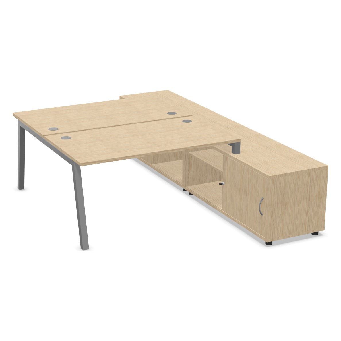 Bureau multiposte sur consoles B-box - Partage