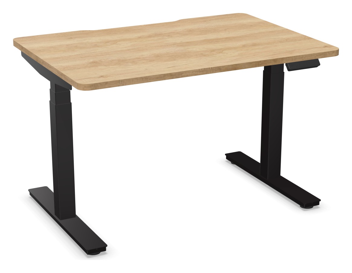 Bureau plan droit réglable en hauteur - Alto