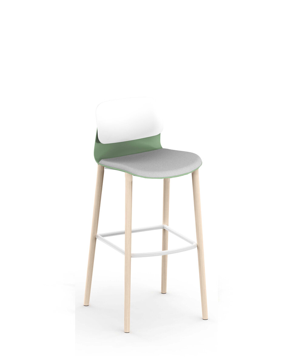 Tabouret 4 pieds bois - Klik