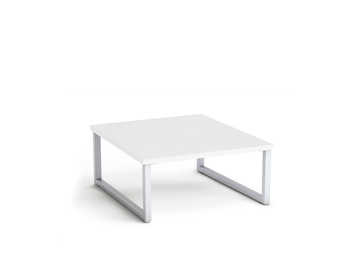 Table basse, piètement époxy aluminium - Punta
