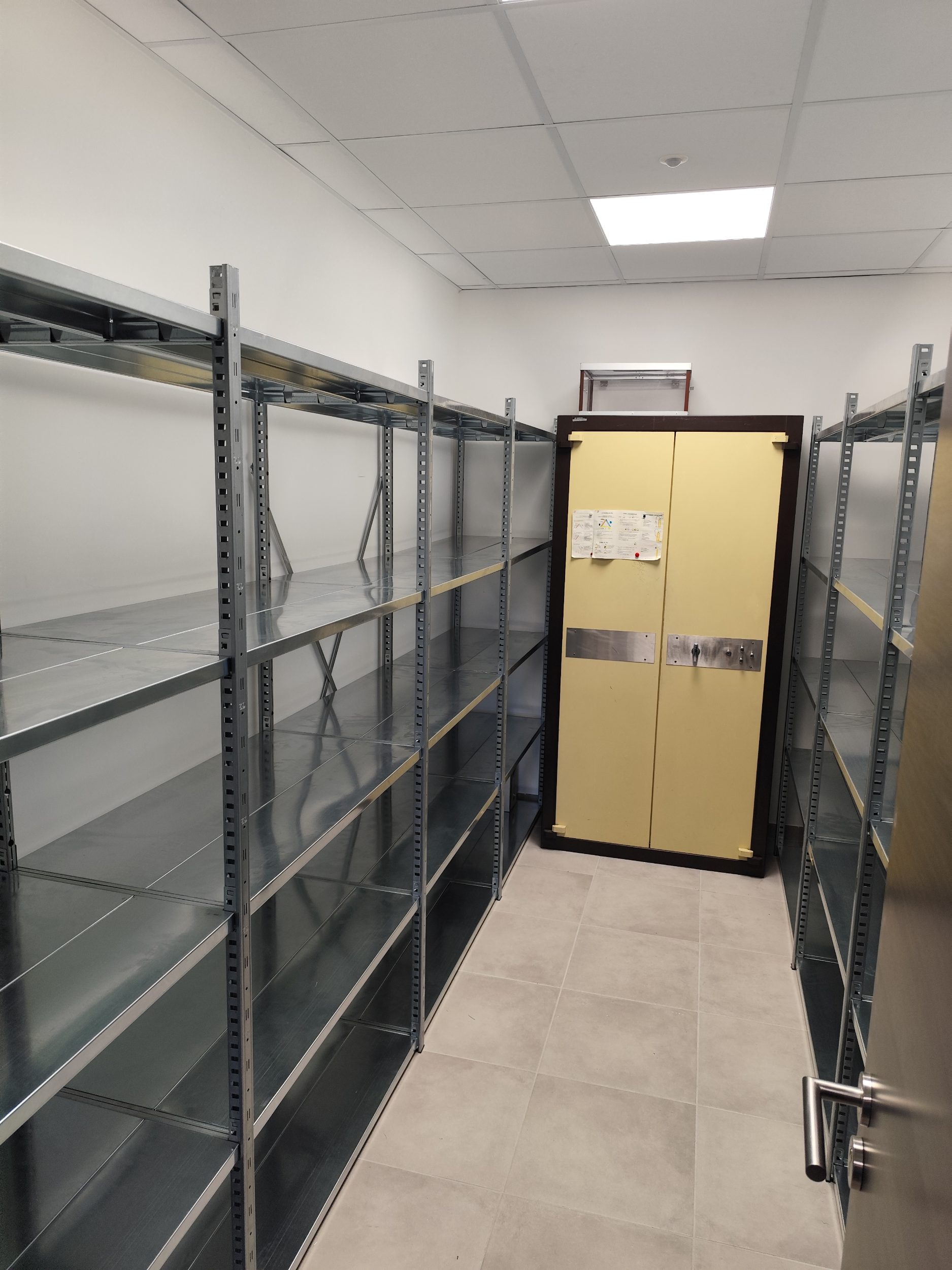Aménagement salle d'archivage