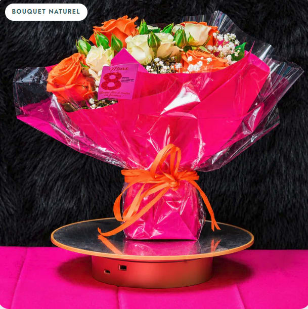 Bouquet de roses naturelles — photo 1 sur 1