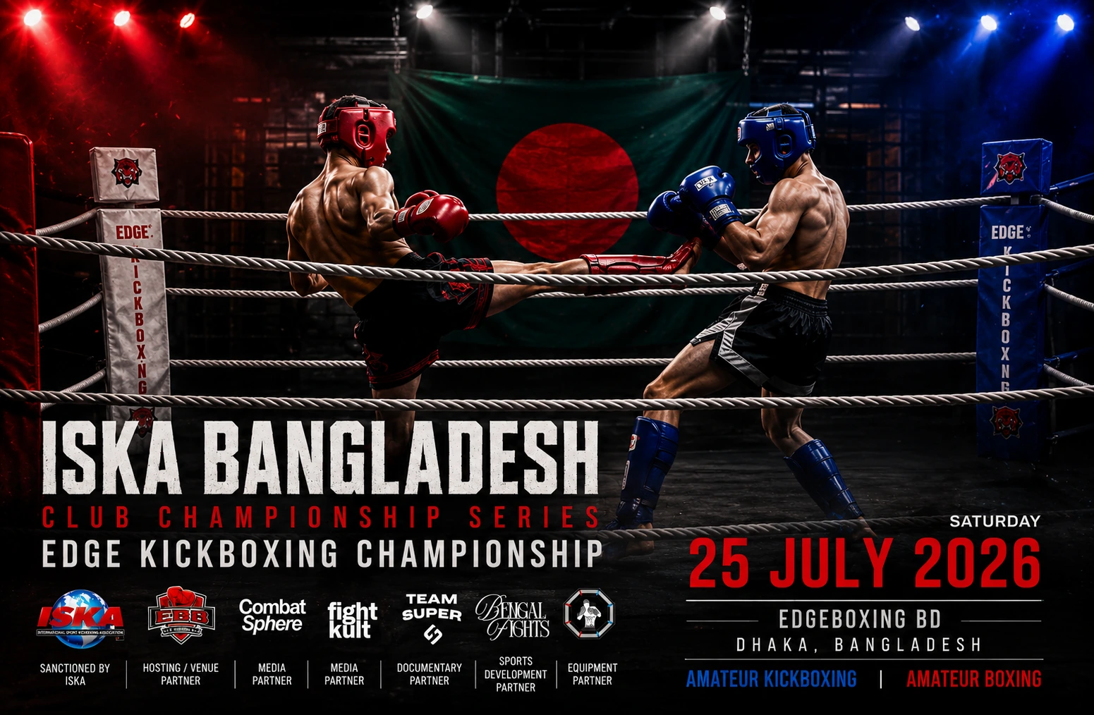 ISKA Bangladesh Club Championship Series Set for EDGE Kickboxing Championship
