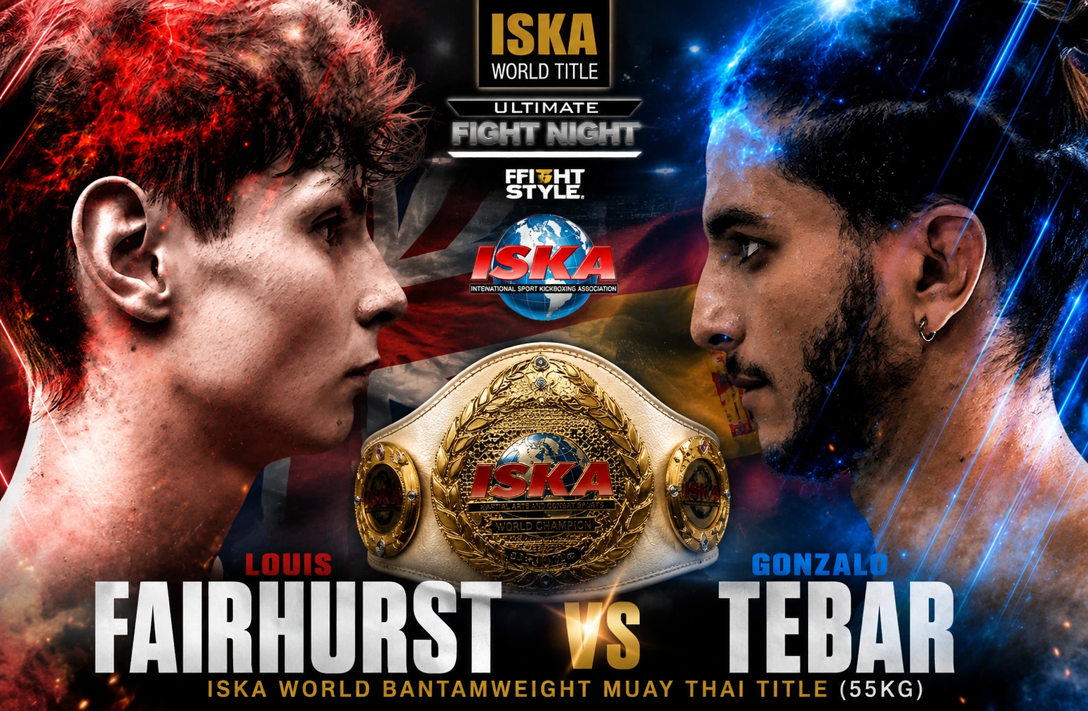 ISKA World Bantamweight Muay Thai Title Set for Ultimate Fight Night