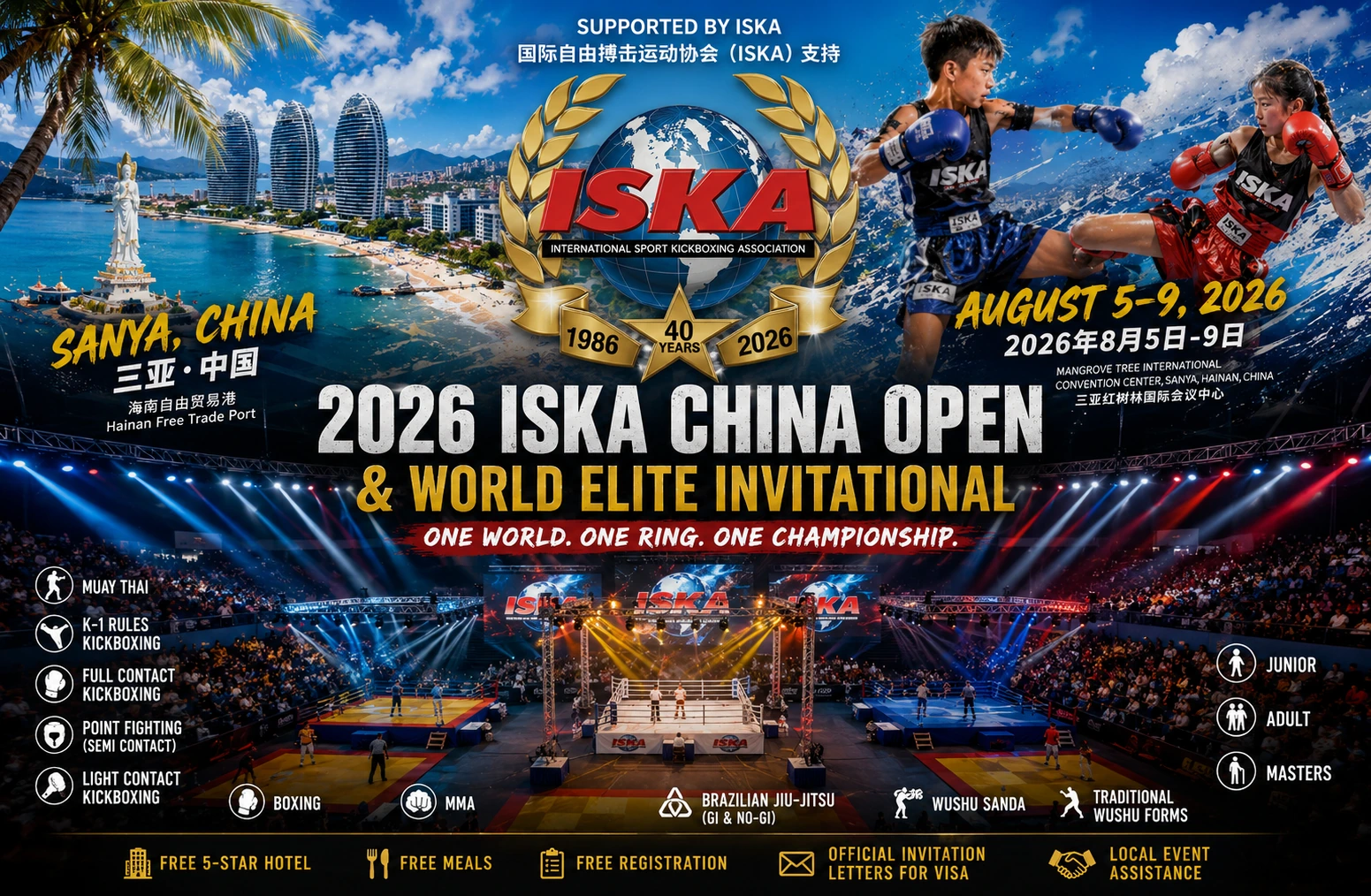 ISKA World Lightweight Championship Set for Mayor’s Cup Vol. VI in Moldova