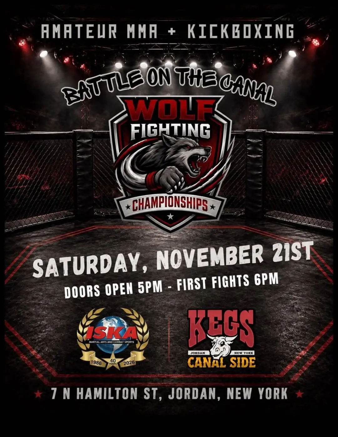 Battle on the Canal Wolf Fighting Championships