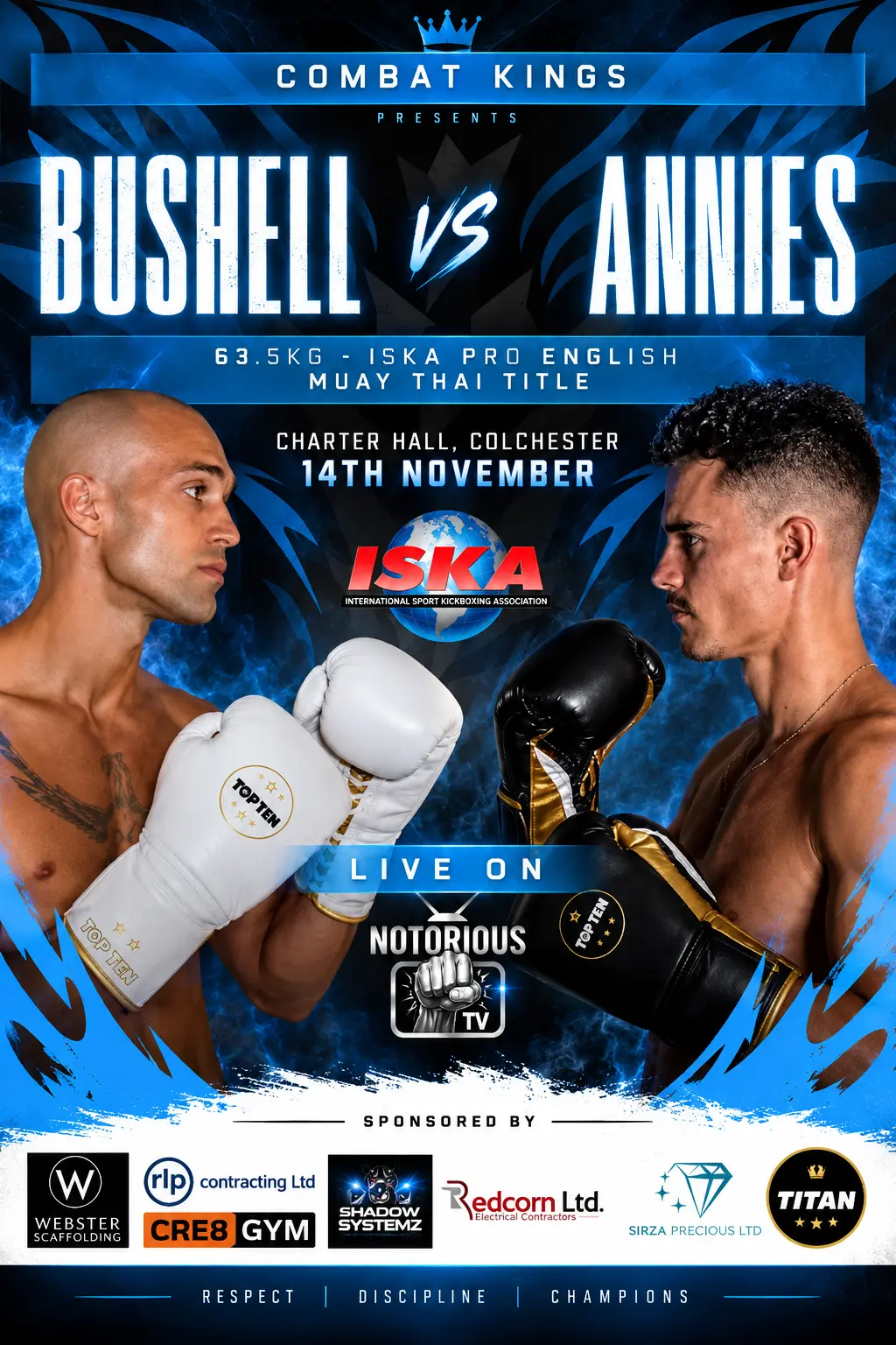 Combat Kings Bushell vs Annies Combat Kings Bushell vs Annies