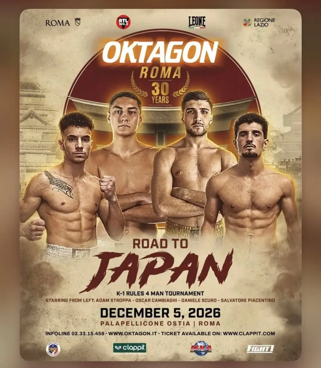 Oktagon Roma: Road to Japan