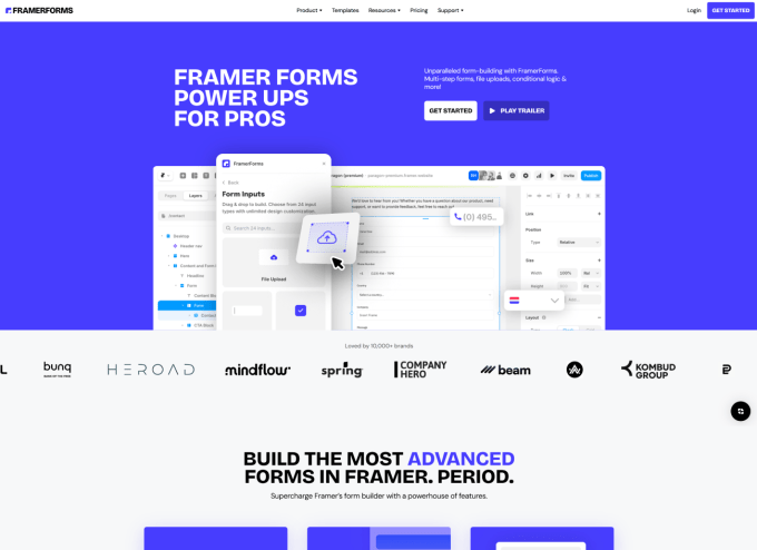 framer tool framer forms