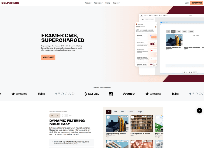 framer tool superfields