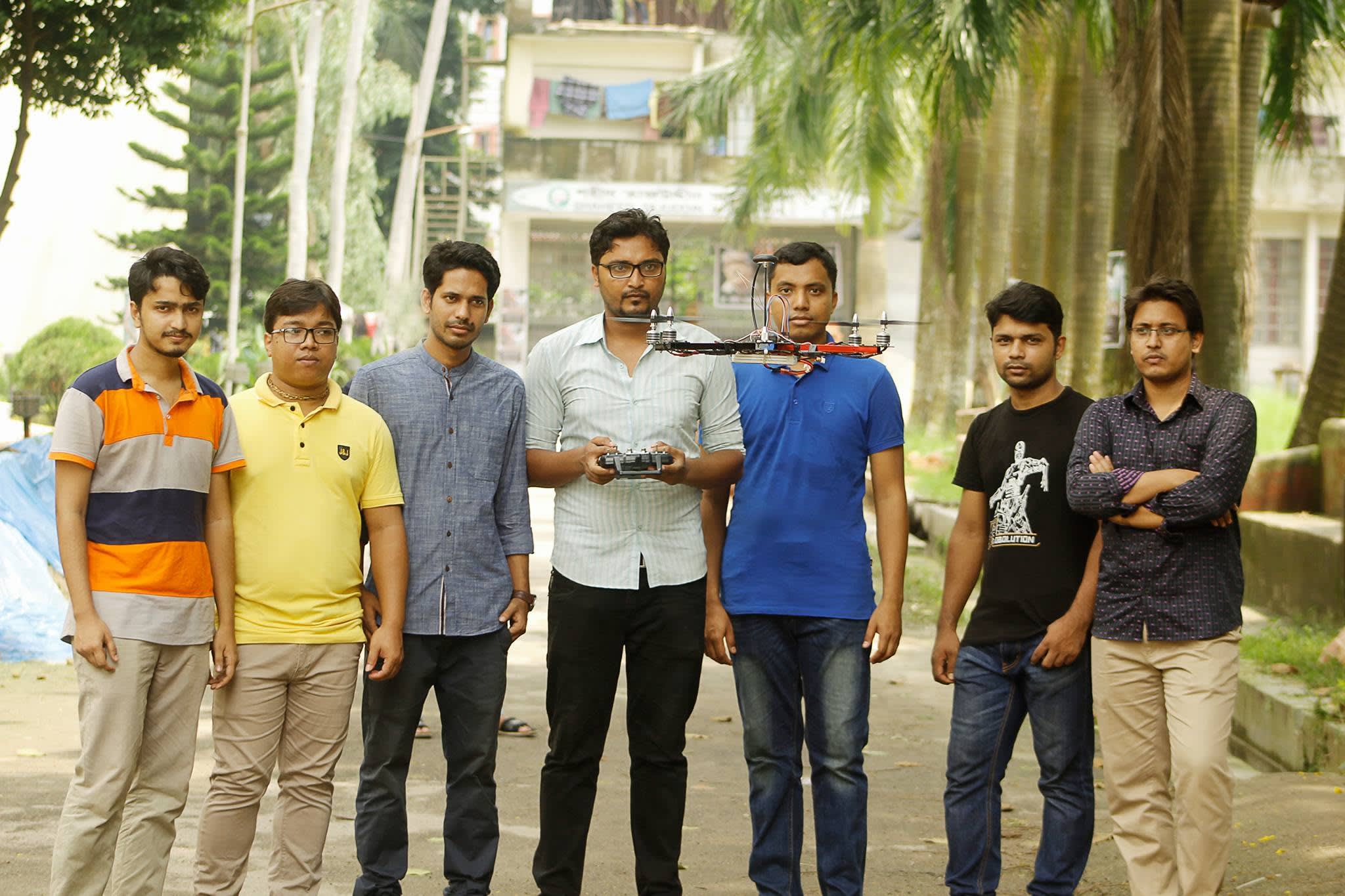 Airborne: the first successful drone flight in DUET's history