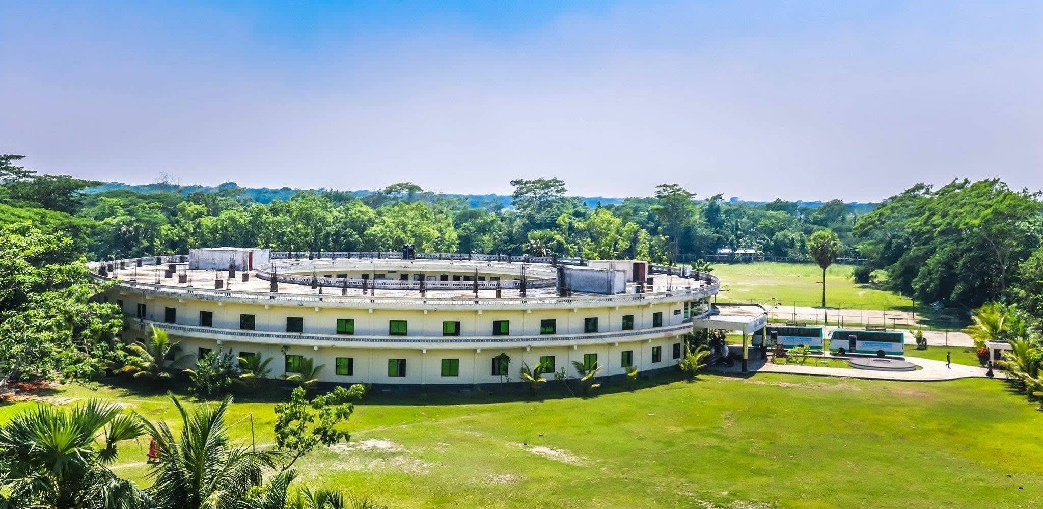 The Z. H. Sikder University of Science & Technology campus in Shariatpur