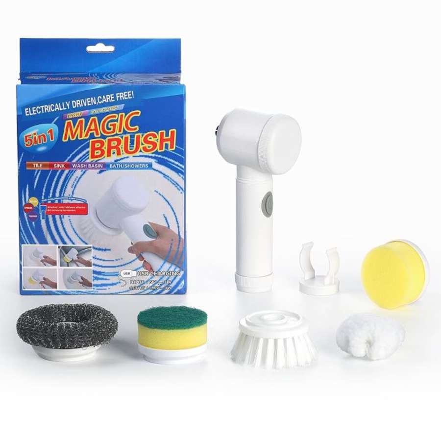 magic brush 5in1 rechargeable