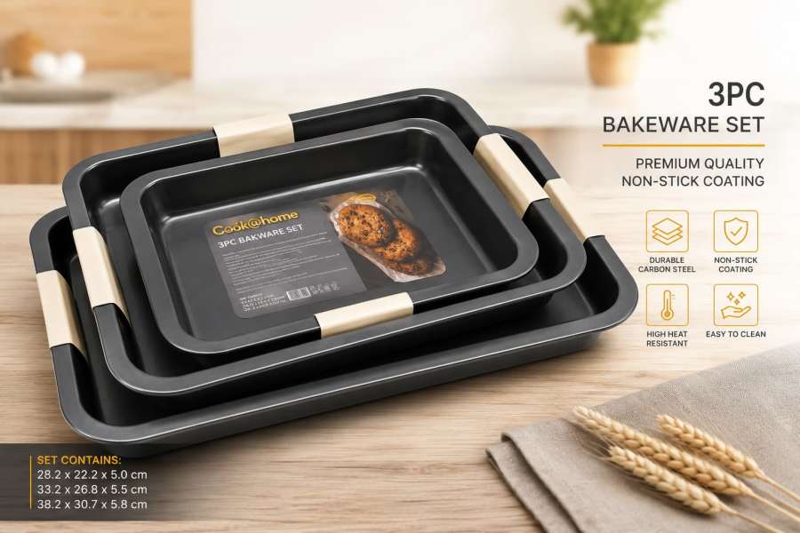 BACKWARE SET 3PCS