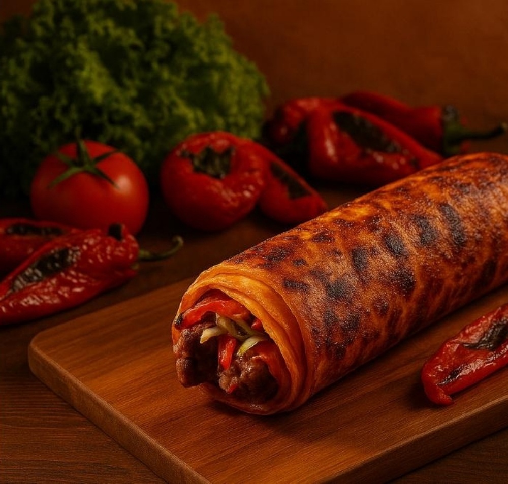 Hatay Soslu Tavuk Dürüm (85 Gr.)