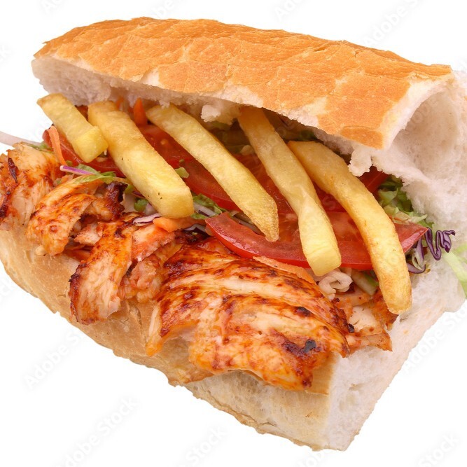 Yarım Ekmek Tavuk Döner