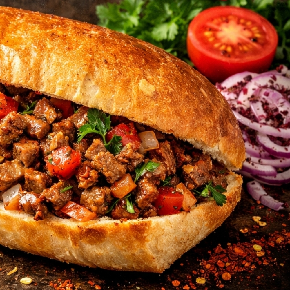 Üç Çeyrek Ekmek Arası Tavuk Tantuni