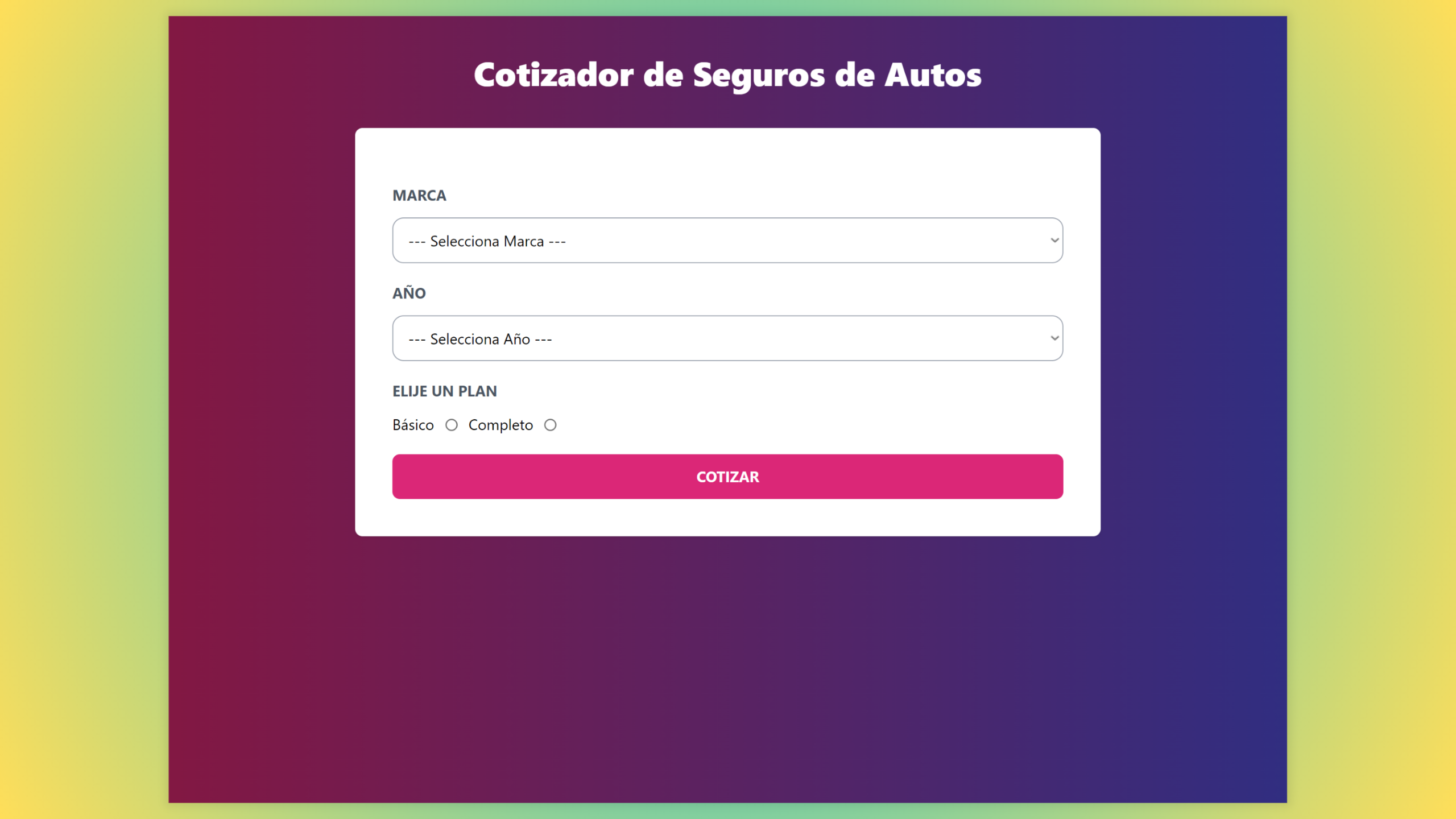 projet insurance first