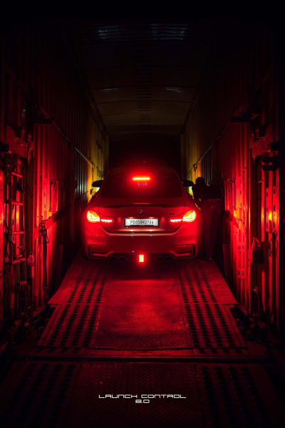 Red Container Light